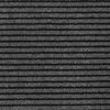 vidaXL Fu&szlig;matte Streifen Schwarz und Grau 115x500 cm