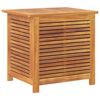 vidaXL Gartenbox mit L&uuml;ftungsschlitzen 60x50x56 cm Massivholz Akazie