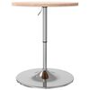 vidaXL Bartisch &Oslash;60x90,5 cm Massivholz Eiche
