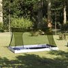 vidaXL Innenzelt Schwarz 220 x 128 x 110 cm Netz