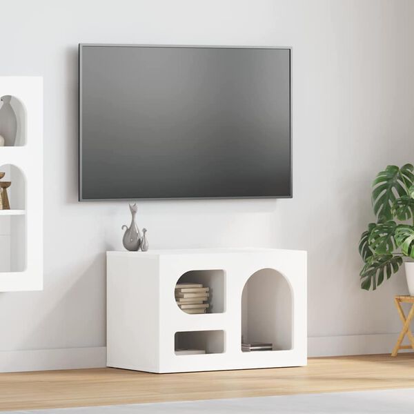 vidaXL TV-Schr&auml;nk Wei&szlig; 60 x 35 x 40 cm Holzwerkstoff