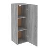 vidaXL 5-tlg. TV-Schrank-Set Grau Sonoma Holzwerkstoff