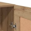 vidaXL Wandschrank Artisan-Eiche 69,5x34x90 cm Holzwerkstoff