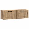 vidaXL Wandmontierter TV-Schrank 98 x 31 x 30 cm Artisan-Eiche