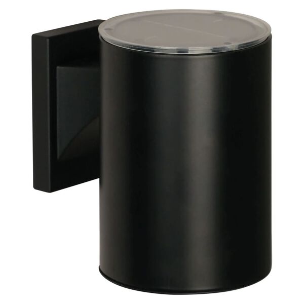 Luxform Intelligente Hybride LED-Garten-Solarleuchte Ohio Schwarz