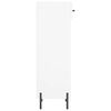 vidaXL Schuhschrank Wei&szlig; 30x35x105 cm Holzwerkstoff