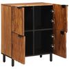 vidaXL Sideboard mit Speicher Akazienbraune Oberfl&auml;che 60 x 33 x 75 cm