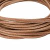 vidaXL Leder Schnur Braun &Oslash;4 mm x 10 m Leder