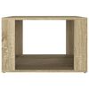 vidaXL Nachttisch Sonoma-Eiche 57x55x36 cm Holzwerkstoff