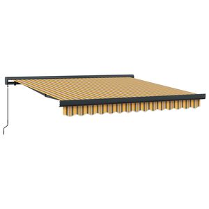 vidaXL Ausziehbare Markise Mehrfarbig 300 x 250 cm