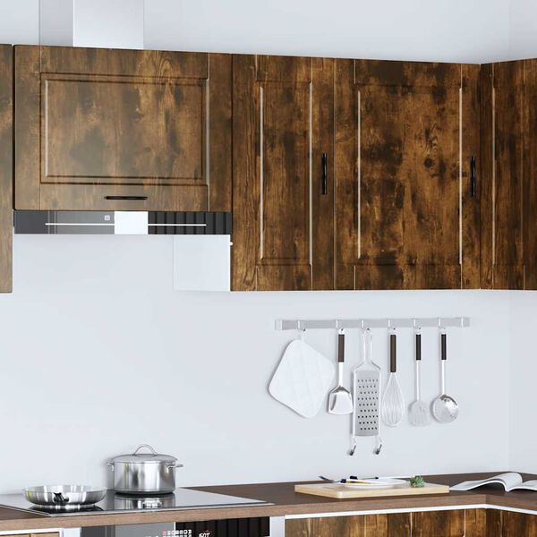 vidaXL K&uuml;chen-H&auml;ngeschrank Porto R&auml;uchereiche Holzwerkstoff