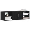 vidaXL Wandregal Schwarz Eichen-Optik 140 x 41 x 75 cm Holzwerkstoff