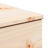 vidaXL Nachttisch Braun 37 x 35 x 18,5 cm Massivholz Kiefer