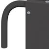 vidaXL H&auml;ngender Heufutterspender Schwarz 61 x 33 x 66 cm