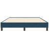 vidaXL Bettgestell ohne Matratze Dunkelblau 160x210 cm Samt