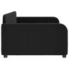 vidaXL Tagesbett Schwarz 90x190 cm Samt