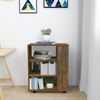 vidaXL Rollschrank R&auml;uchereiche 60x35x75 cm Holzwerkstoff