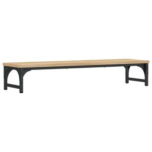vidaXL Monitorst&auml;nder Sonoma-Eiche 85x23x15,5 cm Holzwerkstoff