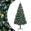 vidaXL K&uuml;nstlicher Weihnachtsbaum mit 300 LEDs mit St&auml;nder Gr&uuml;n 240 cm