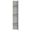 vidaXL TV-Schrank Grau Sonoma 152x22x113 cm Holzwerkstoff