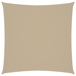 vidaXL Sonnensegel Oxford-Gewebe Quadratisch 2,5x2,5 m Beige