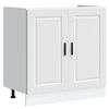 vidaXL Sp&uuml;lenunterschrank Porto Wei&szlig; 80x46x81,5 cm Holzwerkstoff