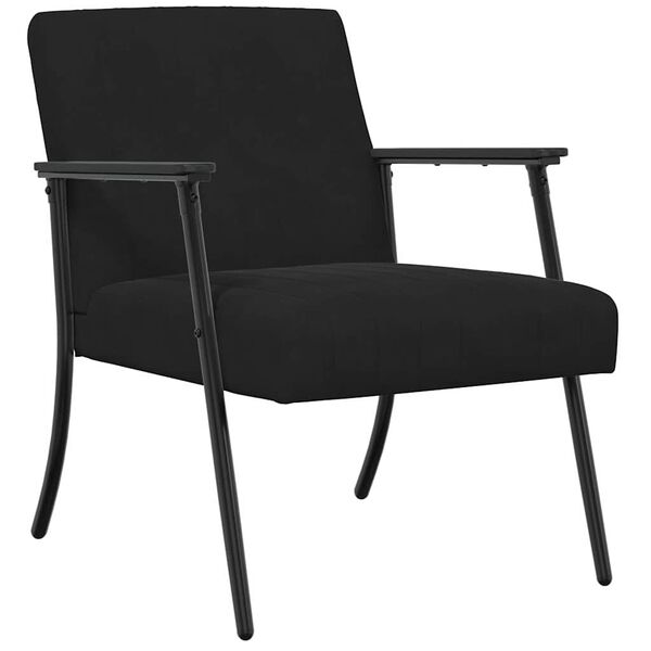 vidaXL Sessel Schwarz 59 x 75 x 78 cm Samt
