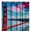 RIDDER Duschvorhang San Francisco 180 x 200 cm