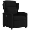 vidaXL Relaxsessel Elektrisch Schwarz Stoff