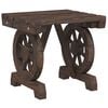 vidaXL Garten-Fu&szlig;hocker 40x36,5x38,5 cm Massivholz Tanne