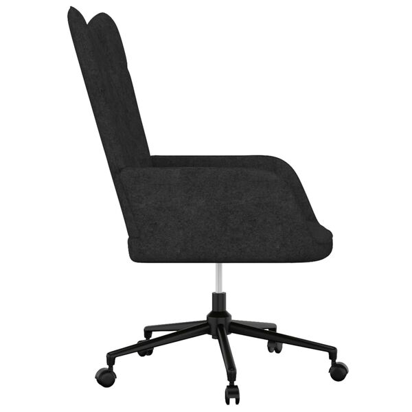 vidaXL Relaxsessel Schwarz Stoff