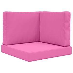 vidaXL Sofakissen f&uuml;r drau&szlig;en Polyester Rosa 60 x 60 cm