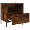 vidaXL Nachttisch R&auml;uchereiche 40x35x47,5 cm Holzwerkstoff