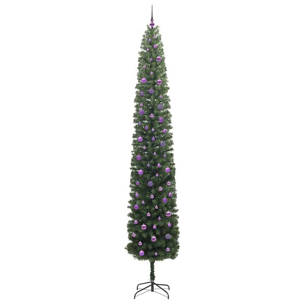 vidaXL Künstlicher Weihnachtsbaum mit 300 LEDs mit Ständer Grün 300 cm