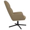 vidaXL Relaxsessel Cappuccino-Braun Kunstleder