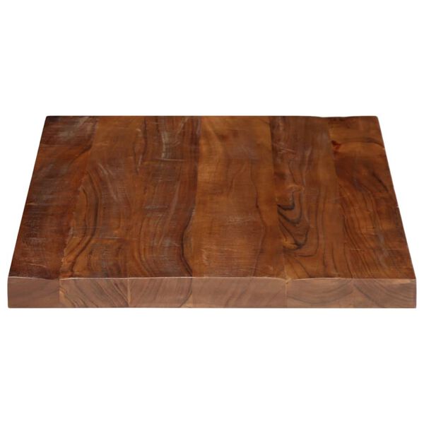 vidaXL Tischplatte 70x50x2,5 cm Rechteckig Altholz Massiv