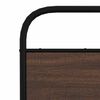 vidaXL Bettgestell ohne Matratze 160x200 cm Braun Eichen-Optik