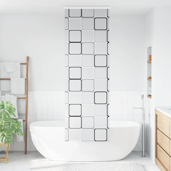 vidaXL Duschrollo mit Kassette 70x240 cm Stoffbreite 66 cm