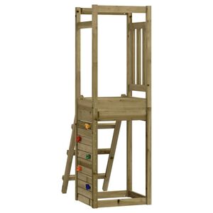 vidaXL Spielturm 53x46,5x169 cm Impr&auml;gniertes Kiefernholz