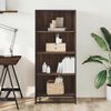 vidaXL B&uuml;cherregal Braun Eichen-Optik 60x35x139 cm Holzwerkstoff