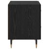 vidaXL Nachttisch 2 pcs Schwarz Eichen-Optik 40 x 35 x 47,5 cm