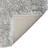 vidaXL Shaggy-Teppich Hochflor Grau 80x150 cm 50 mm