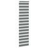 vidaXL Doppelrollo Dunkelgrau 55x200 cm Stoffbreite 50,9 cm Polyester