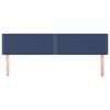 vidaXL Kopfteile 2 Stk. Blau 100x5x78/88 cm Stoff