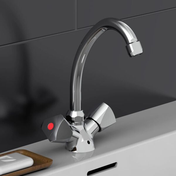 SCH&Uuml;TTE 2-Griff-Waschtischarmatur SAVINO Chrom