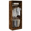 vidaXL Kleiderschrank R&auml;uchereiche 80x50x200 cm Holzwerkstoffs