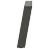 vidaXL Couchtischbeine U-Form 2 Stk. Anthrazit 70x(42-43) cm Stahl