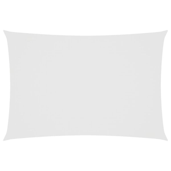 vidaXL Sonnensegel Oxford-Gewebe Rechteckig 2,5x4,5 m Weiß