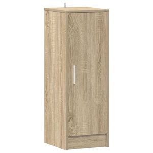 vidaXL Schuhschrank Sonoma-Eiche 32x35x92 cm Holzwerkstoff