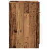 vidaXL B&uuml;roschrank Altholz-Optik 33x50x75 cm Holzwerkstoff